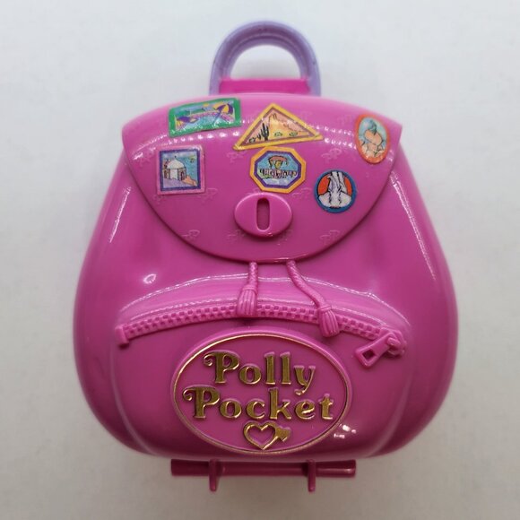 Vintage Polly Pocket Backpack-Jungle Adventure - Picture 2 of 10